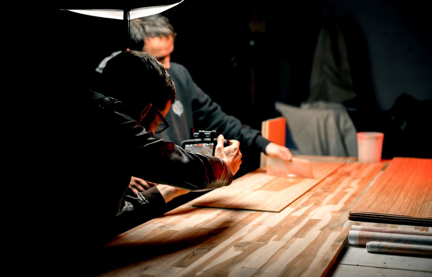 Студийное пространство для занятий фотографией